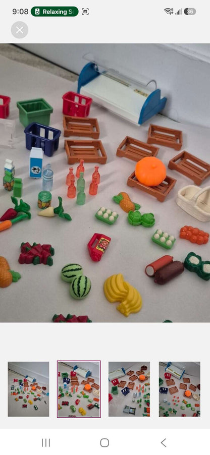 Playmobil Marketplace Accesories Bundle