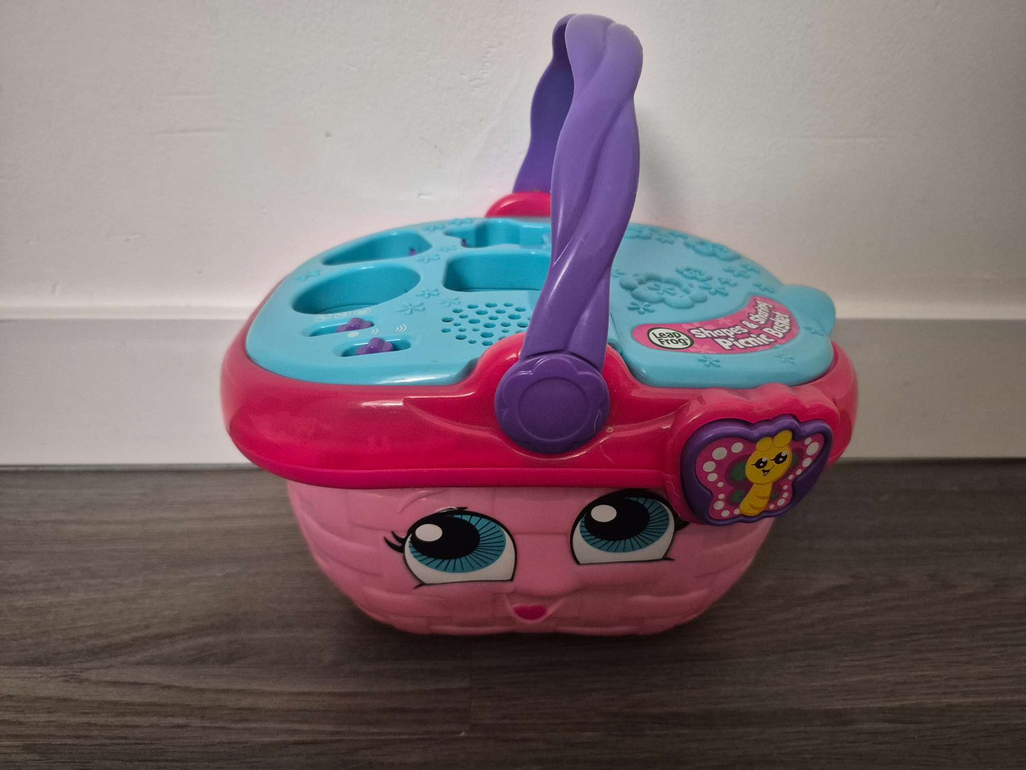 LeapFrog Shapes & Sharing Picnic Basket Complete Fully Working Toddler Learning