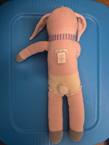 Blabla Kids Fleur the Bunny hand-knit doll 18 Inch