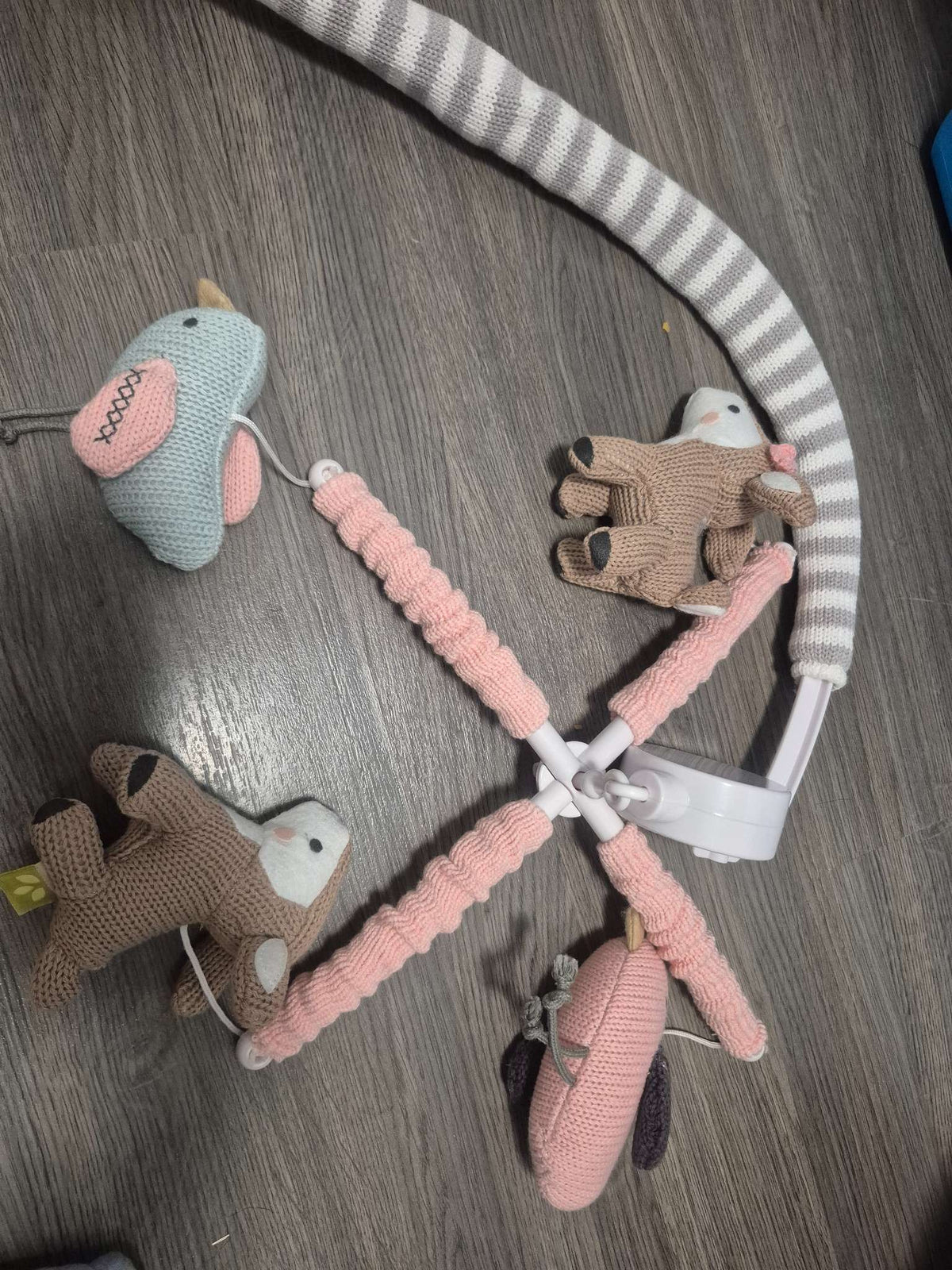 Lolli Living Deer Musical Mobile Baby Nursery Decor