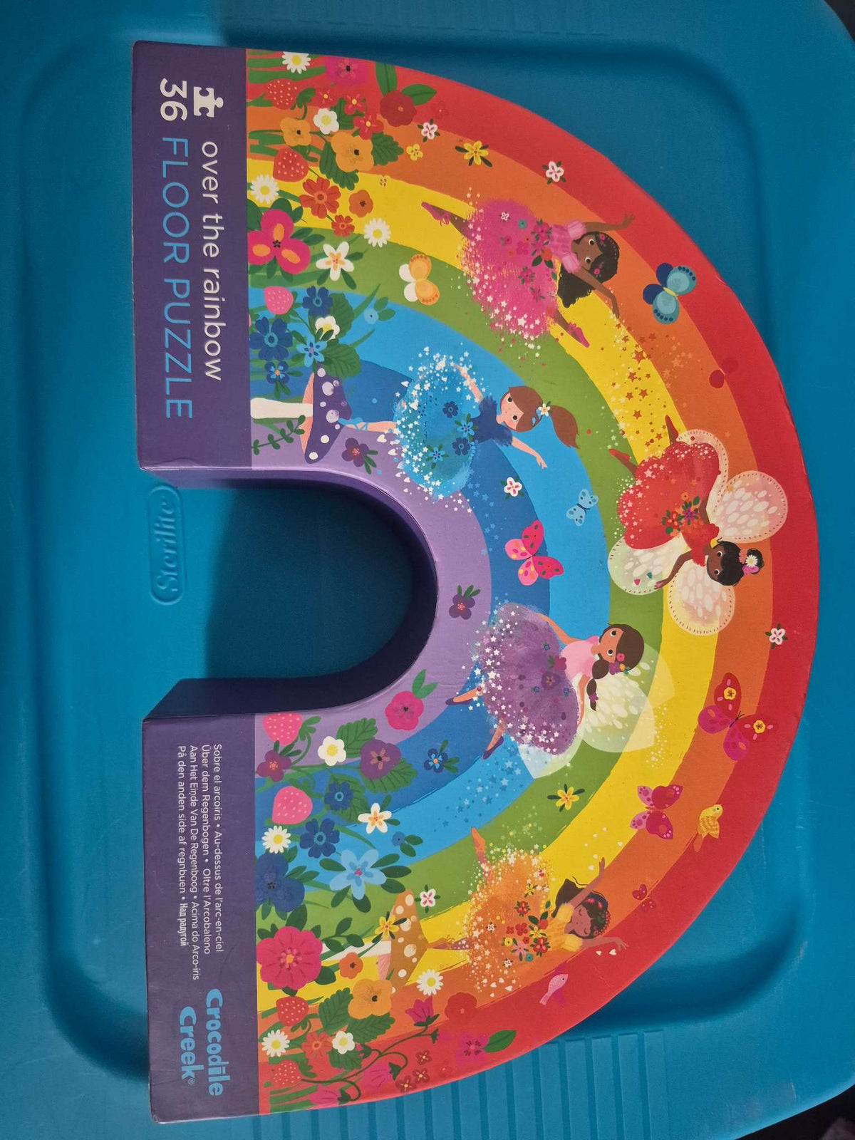 Crocodile Creek "Over the Rainbow" 36-Piece Floor Puzzle