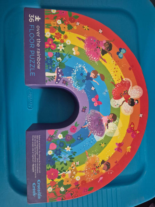 Crocodile Creek "Over the Rainbow" 36-Piece Floor Puzzle