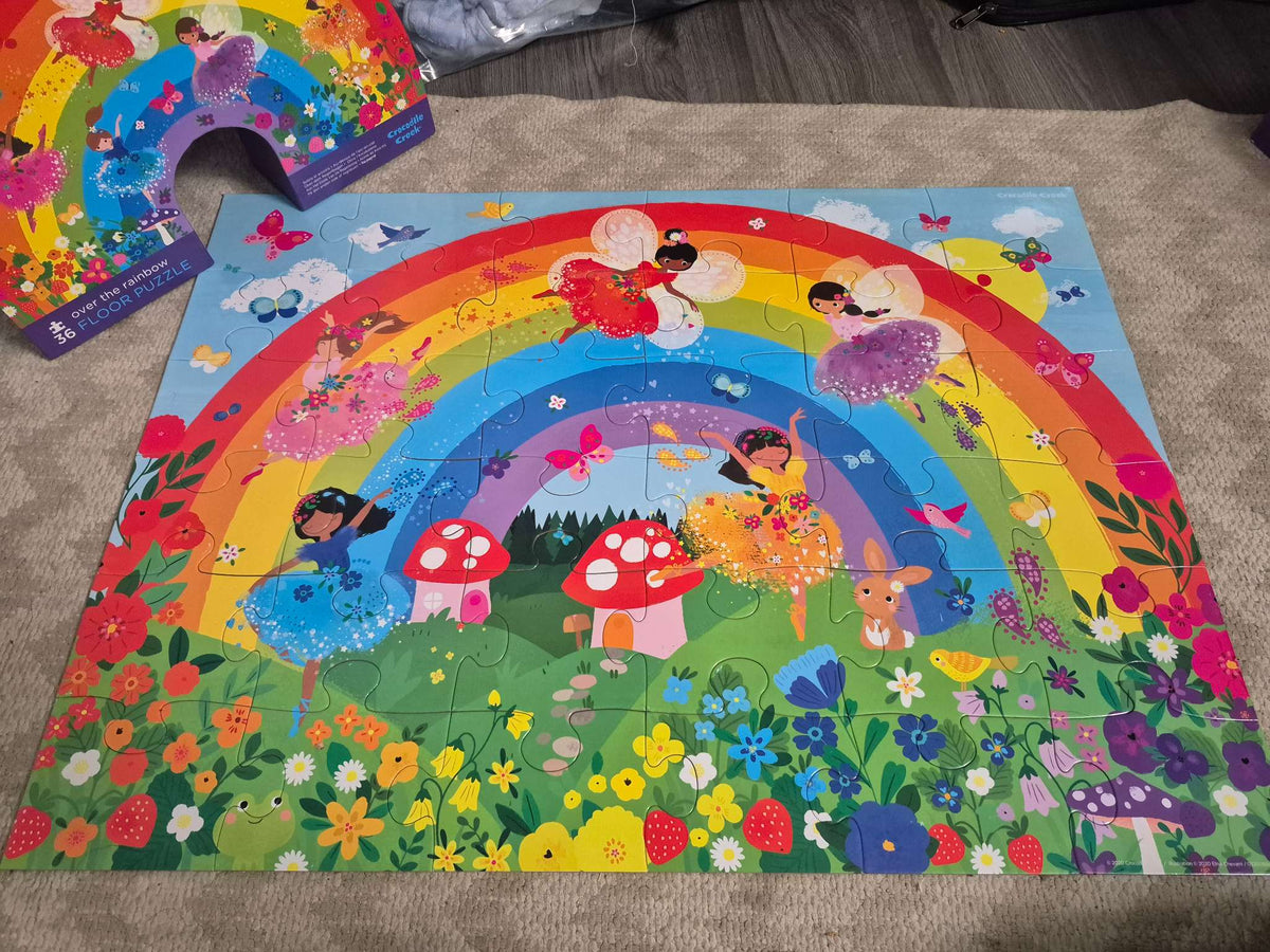 Crocodile Creek "Over the Rainbow" 36-Piece Floor Puzzle