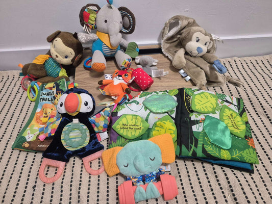 Wild Jungle Baby Sensory Bundle