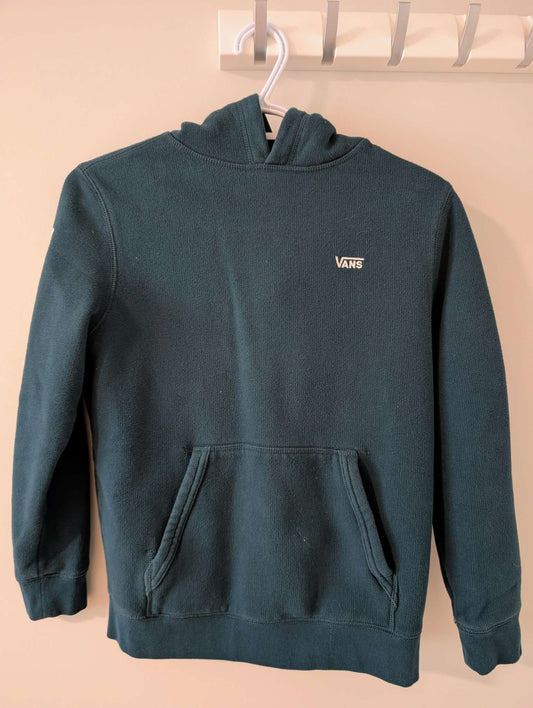 VGUC Teal Vans Hoodie, Kids 10 (medium)