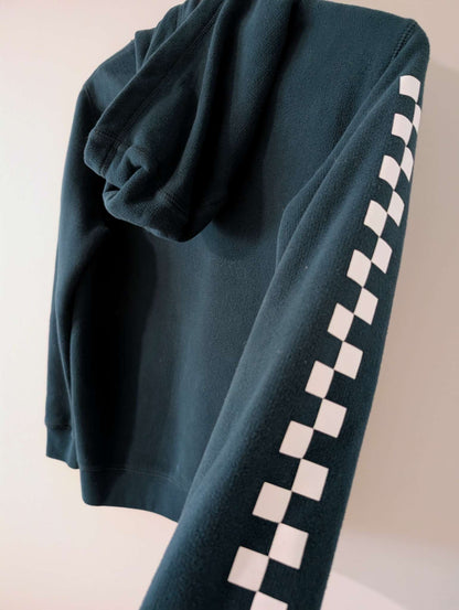 VGUC Teal Vans Hoodie, Kids 10 (medium)