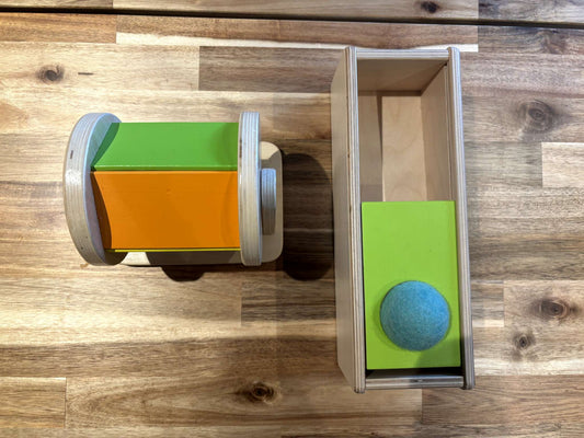 Wooden cause and effect toys