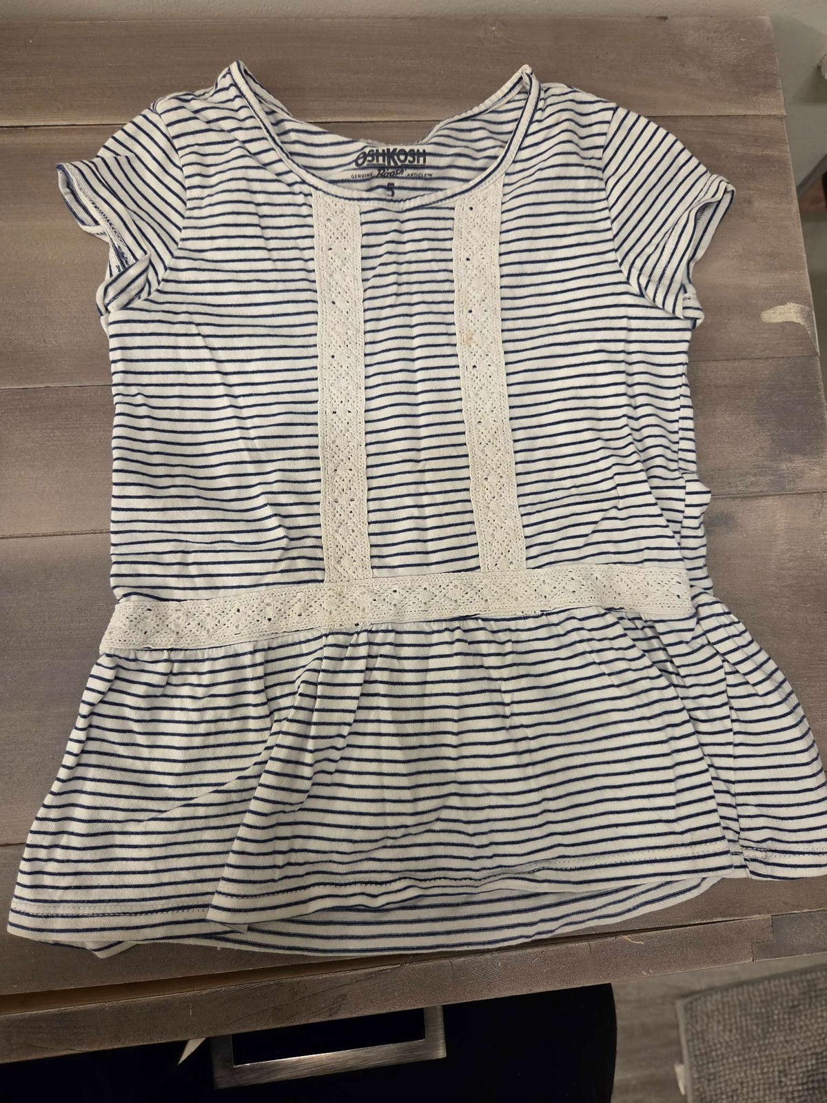 Girls Short sleeve tops , Kids 5/5T