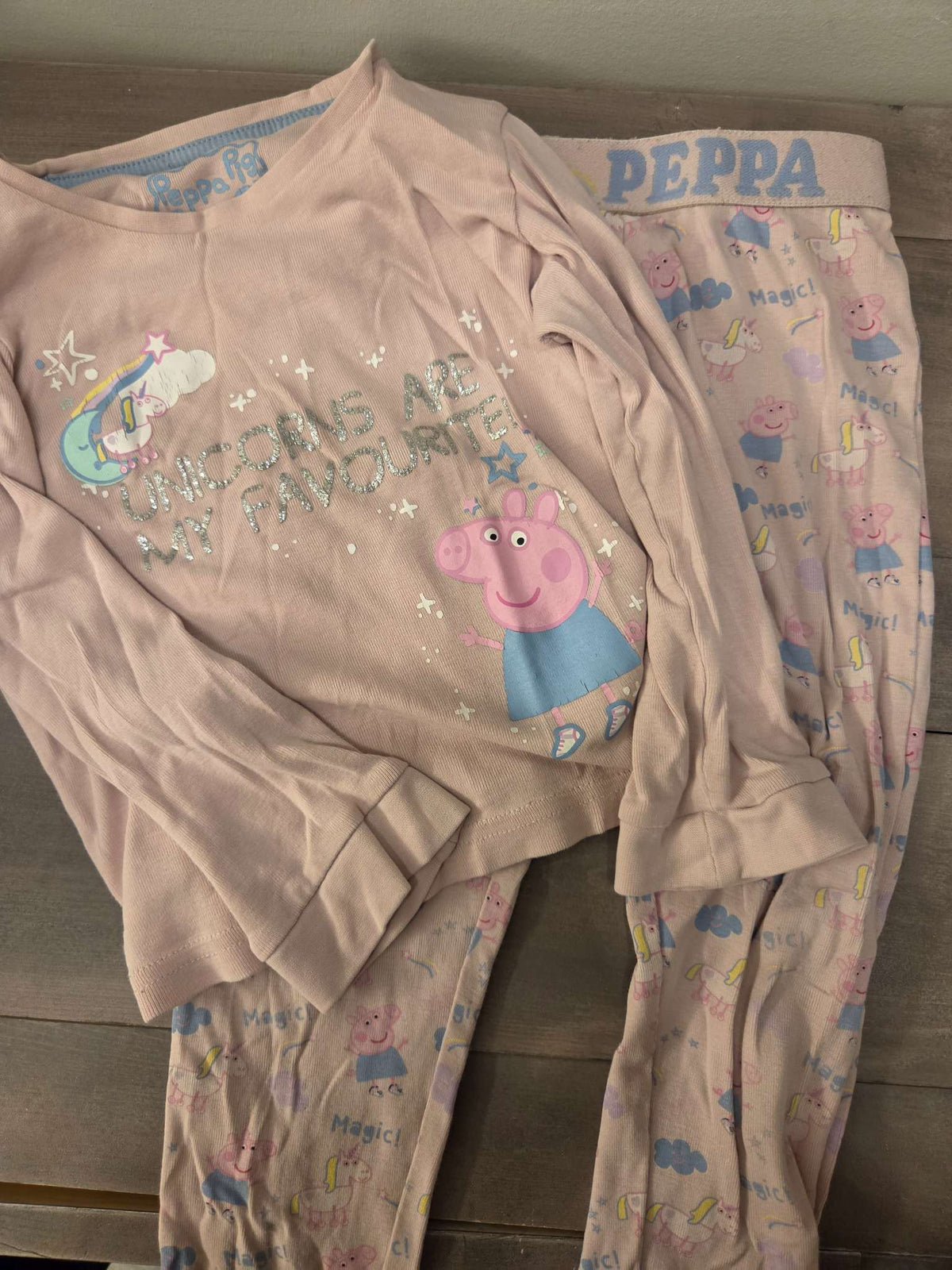 Girls Long sleeve pajamas, Kids 3T
