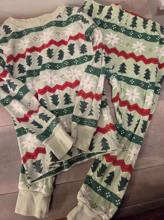 Christmas long sleeve pajamas, Kids 3T
