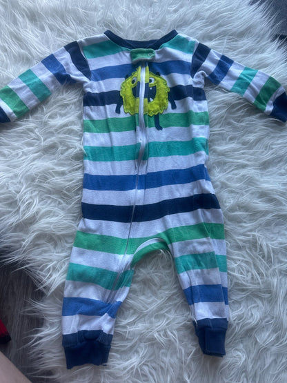 4 pairs of Boys footless sleepers , Kids 9 Month (6-9M)