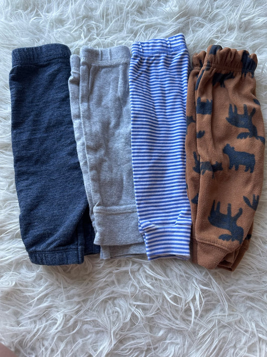 3-6 month pants bundle, Kids 6 Month (3-6M)