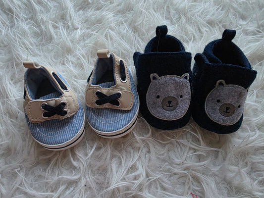 0-6 month baby shoes, Shoes .5 (Baby: 0-12 mth)