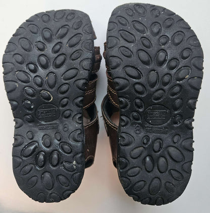 Brown Smartfit leather collection skid resistant sandals size 8, Shoes 8 (Toddler:2-4yr)