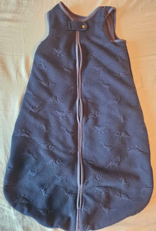 2.4 Tog Piper & Posie blue dinosaur winter sleepsack 18-36 months , 18-24 Months (Extra Large)