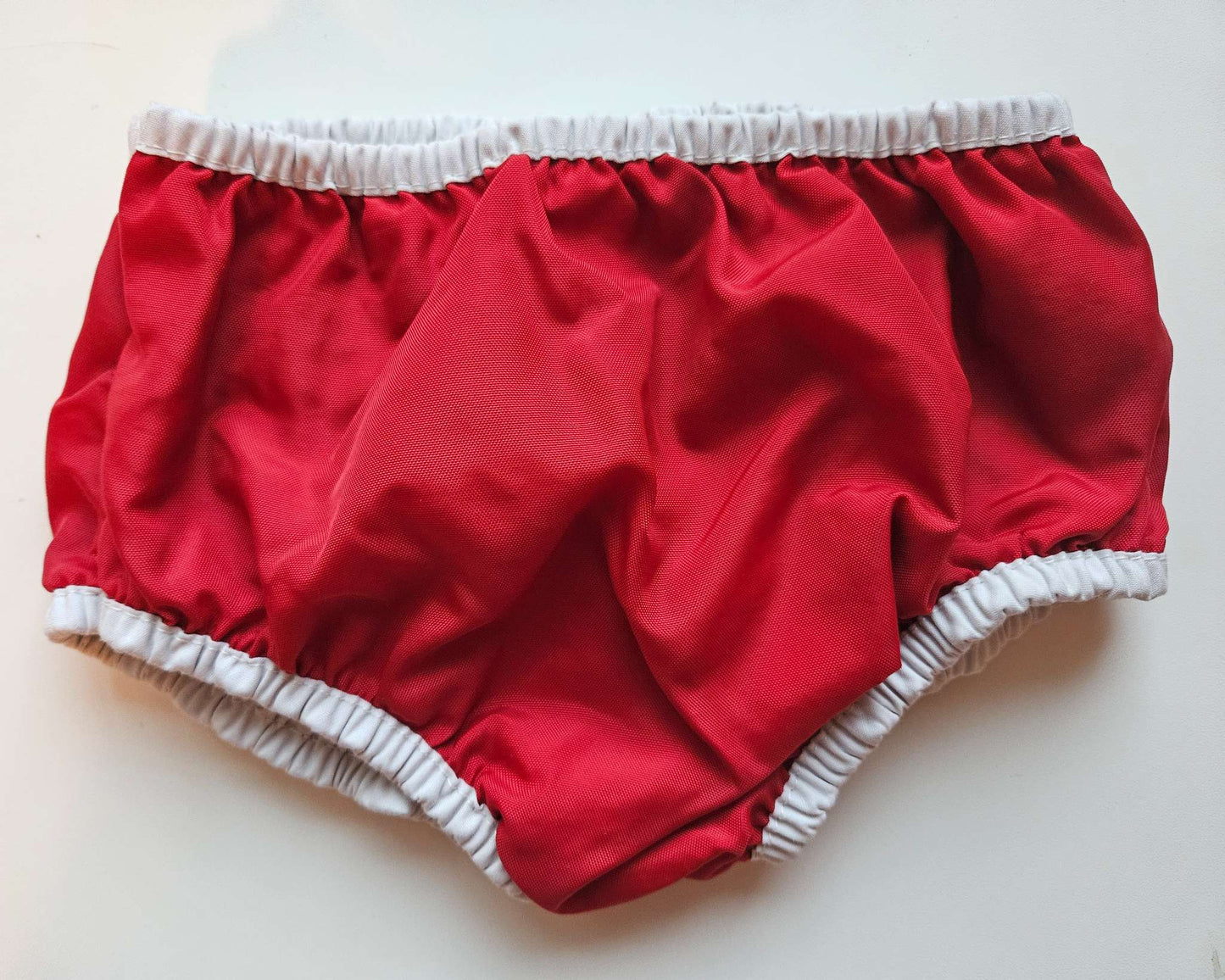Red Gabby's reusable swim diaper size Large , Kids 24 Month (18-24M)