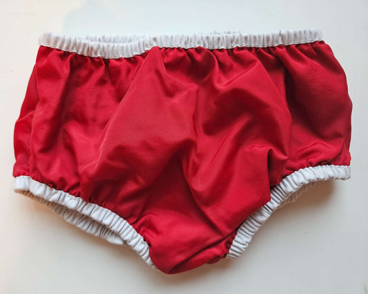 Red Gabby's reusable swim diaper size Large , Kids 24 Month (18-24M)
