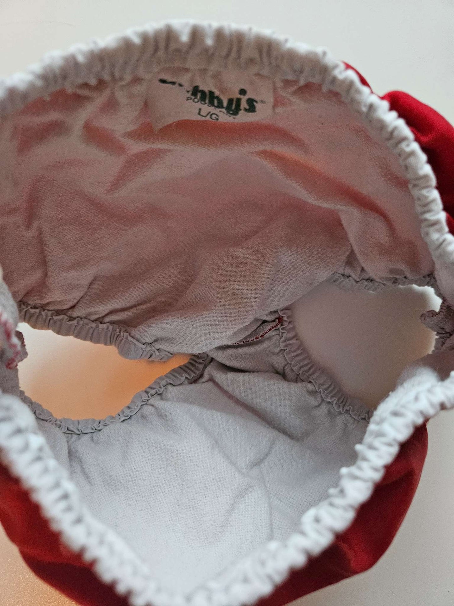 Red Gabby's reusable swim diaper size Large , Kids 24 Month (18-24M)
