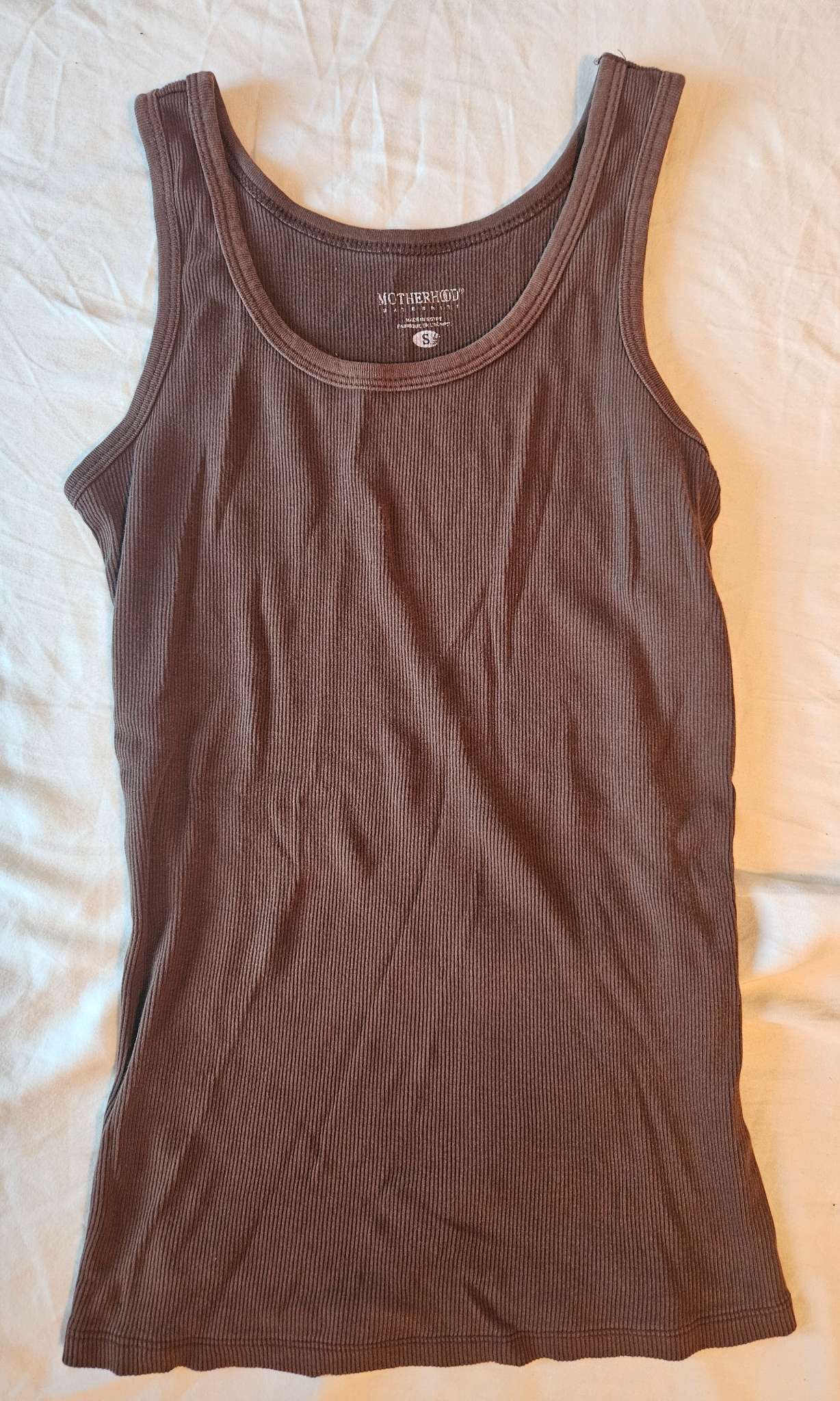 Brown Motherhood Maternity Tank size Small, Maternity S (4-6)