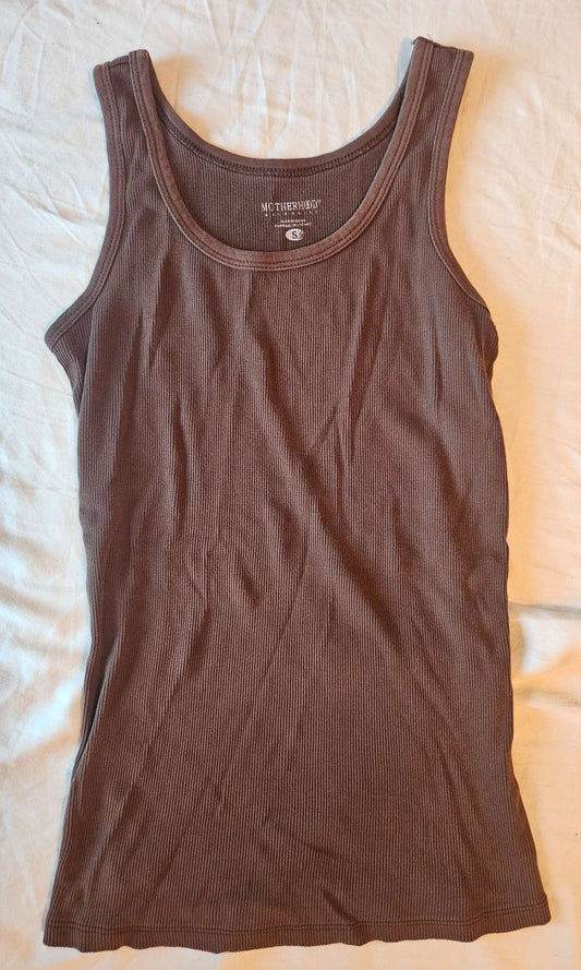 Brown Motherhood Maternity Tank size Small, Maternity S (4-6)