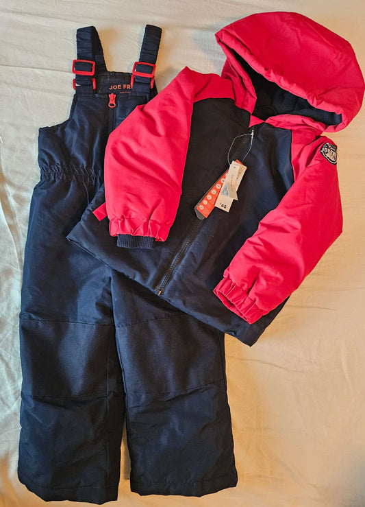 Joe Fresh size 2 *New with tags* 2 piece snowsuit MSRP $65, Kids 2T