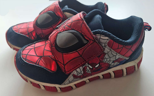 Marvel Spiderman shoes size 10 , Shoes 10 (Toddler:2-4yr)