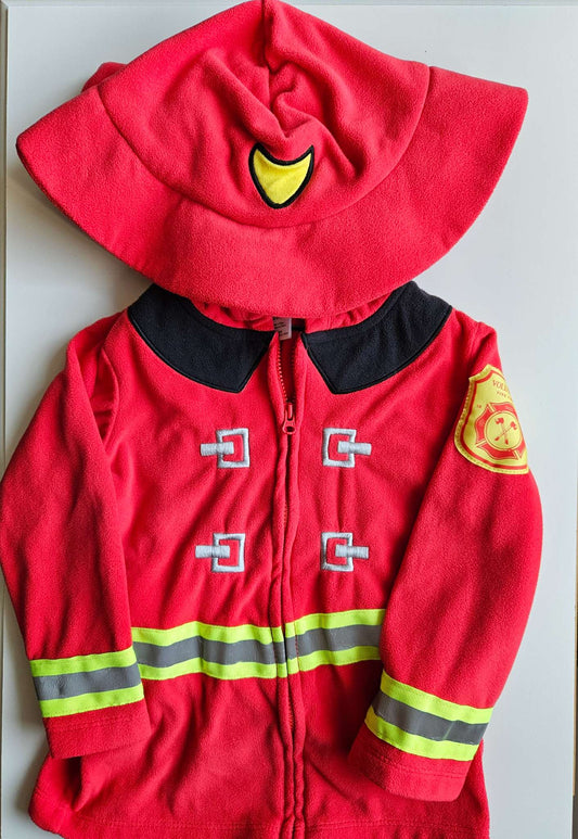 24 months Carter's firefighter jacket and attached hat , Kids 24 Month (18-24M)
