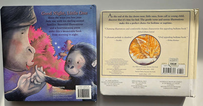 Good night little one and Time for Bed board books
