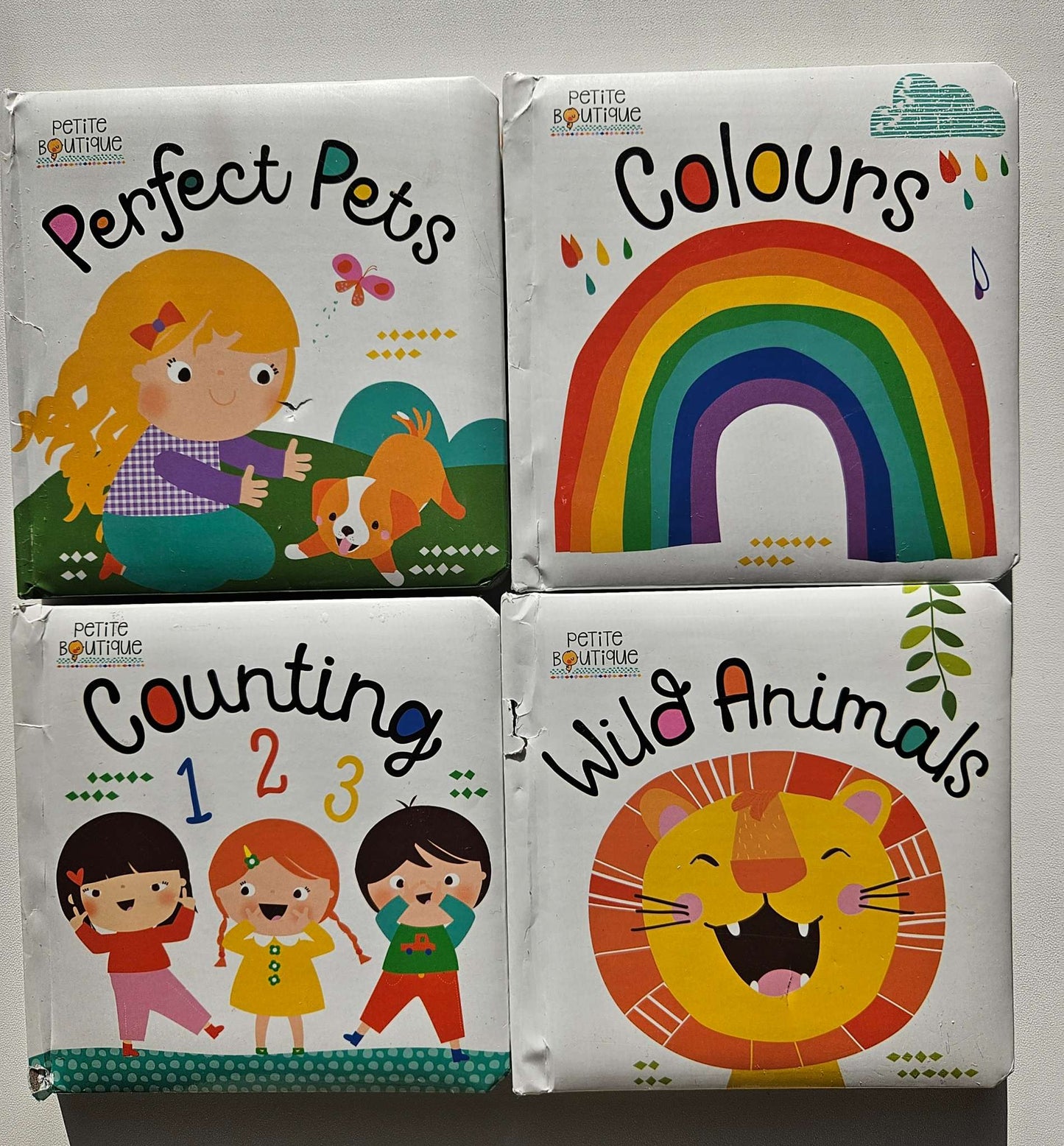 Petite Boutique set of 4 word books