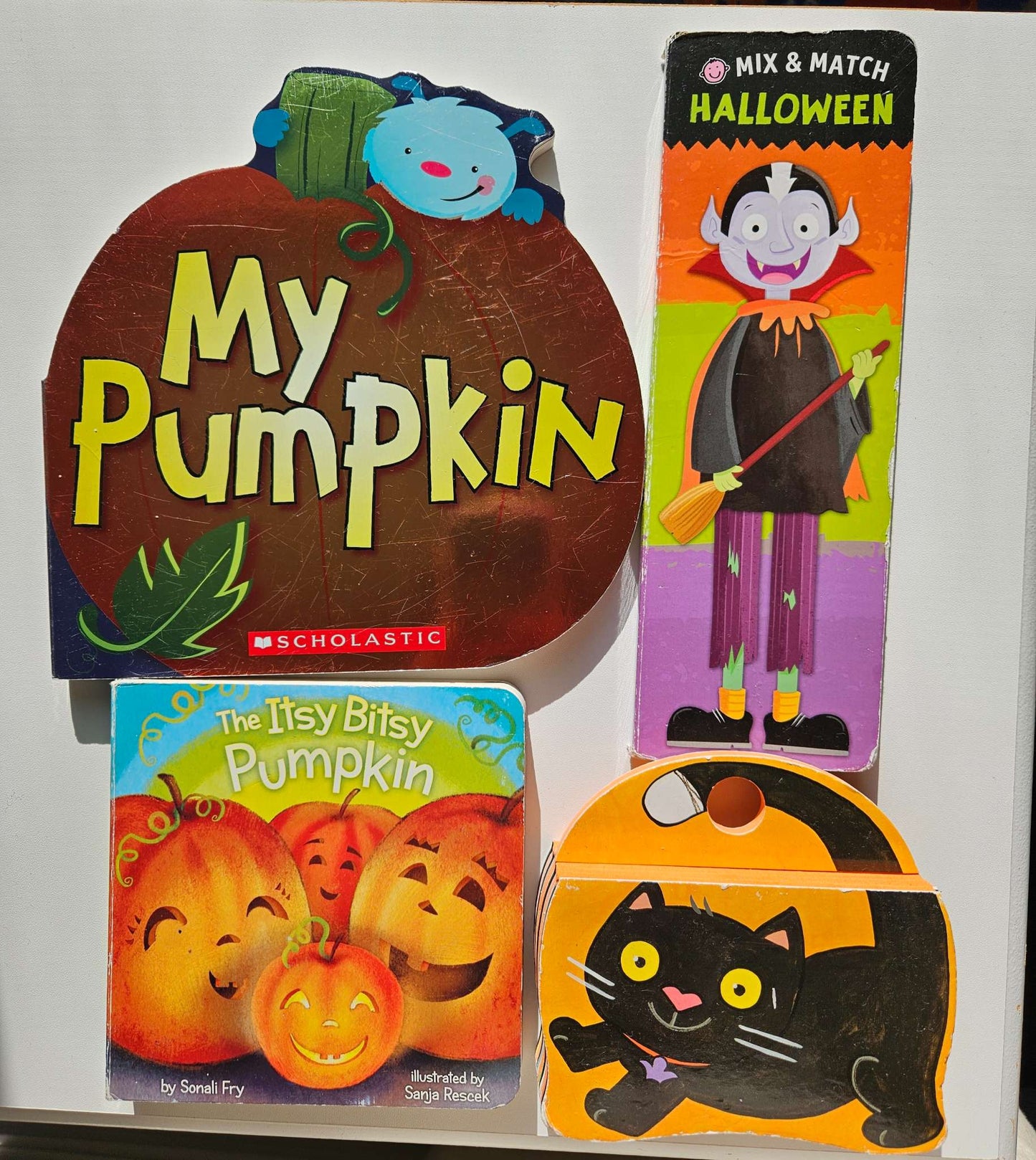 Set of 4 Halloween books