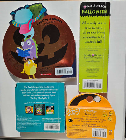Set of 4 Halloween books