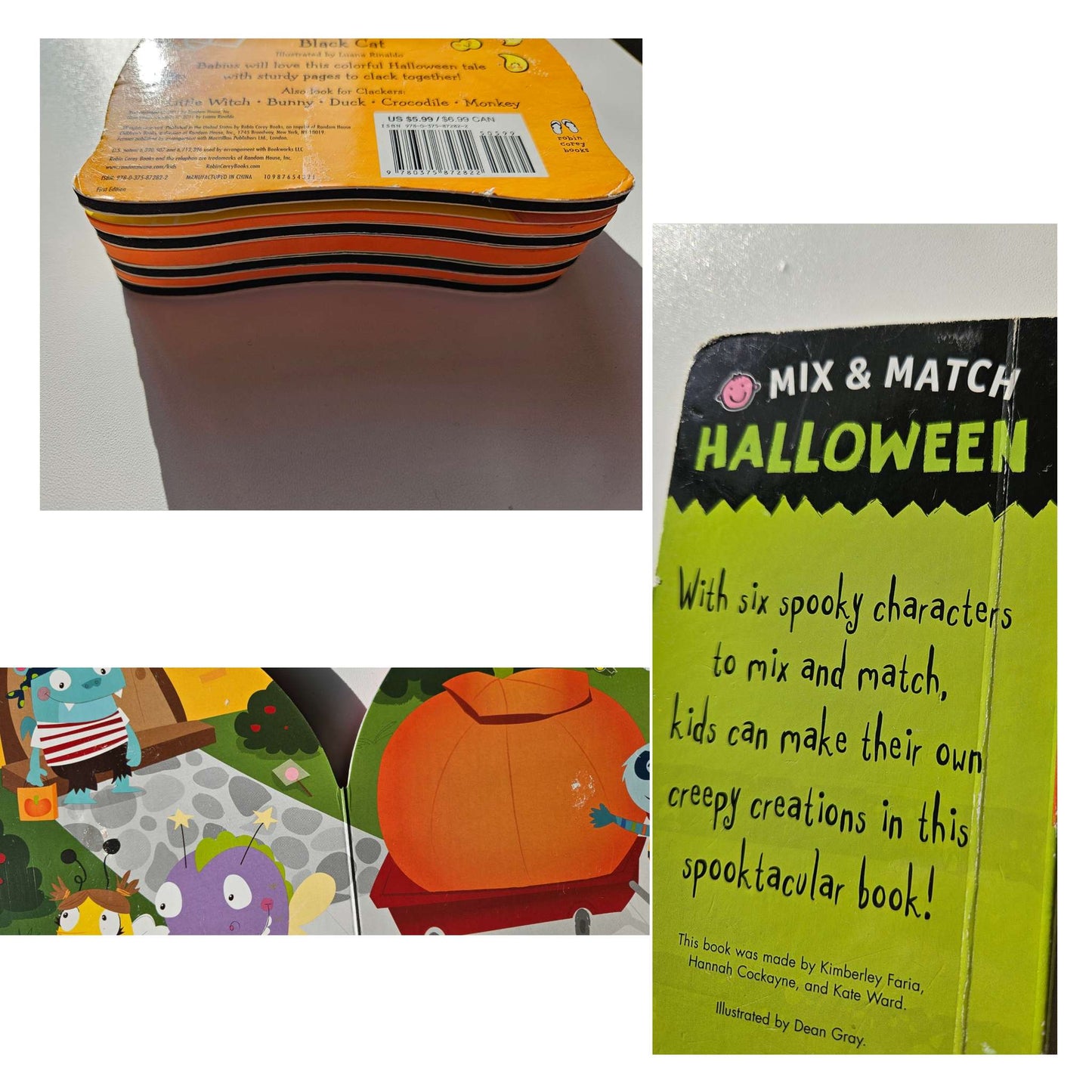 Set of 4 Halloween books