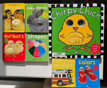 Priddy touch and feel books set of 7