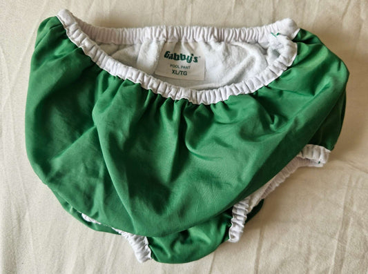 Gabby's Green XL reusable swim diaper , Kids 2T