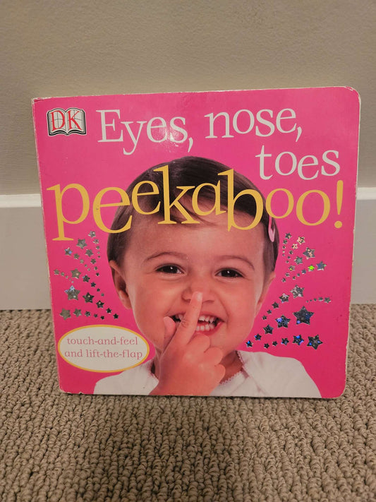 Eyes, nose,toes peek a boo book