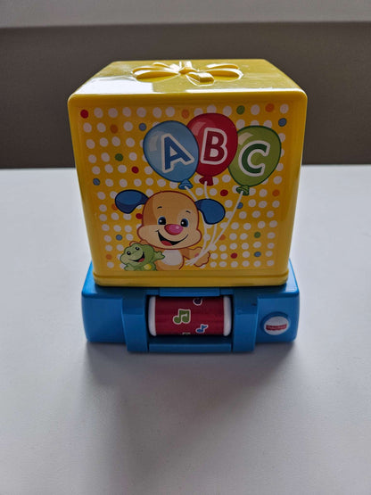 Fisherprice laugh and stack surprise presents