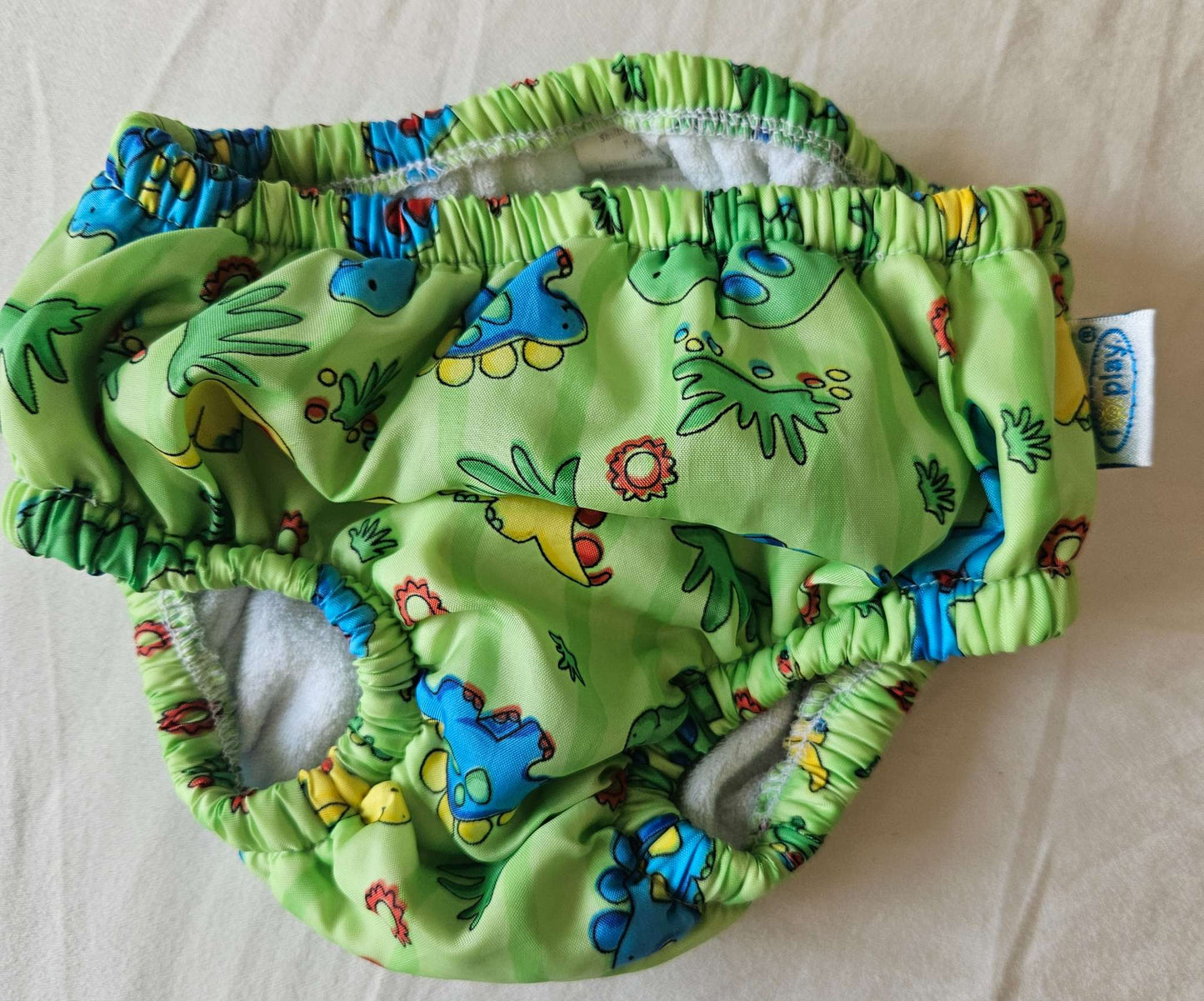 Dinosaur reusable swim diaper size Large (18 months - 22-25lbs), Kids 18 Month (12-18M)