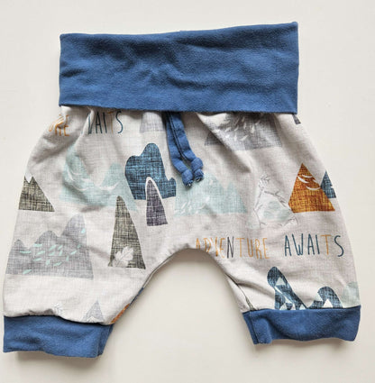 Adventure awaits grow with me shorts , Kids 24 Month (18-24M)