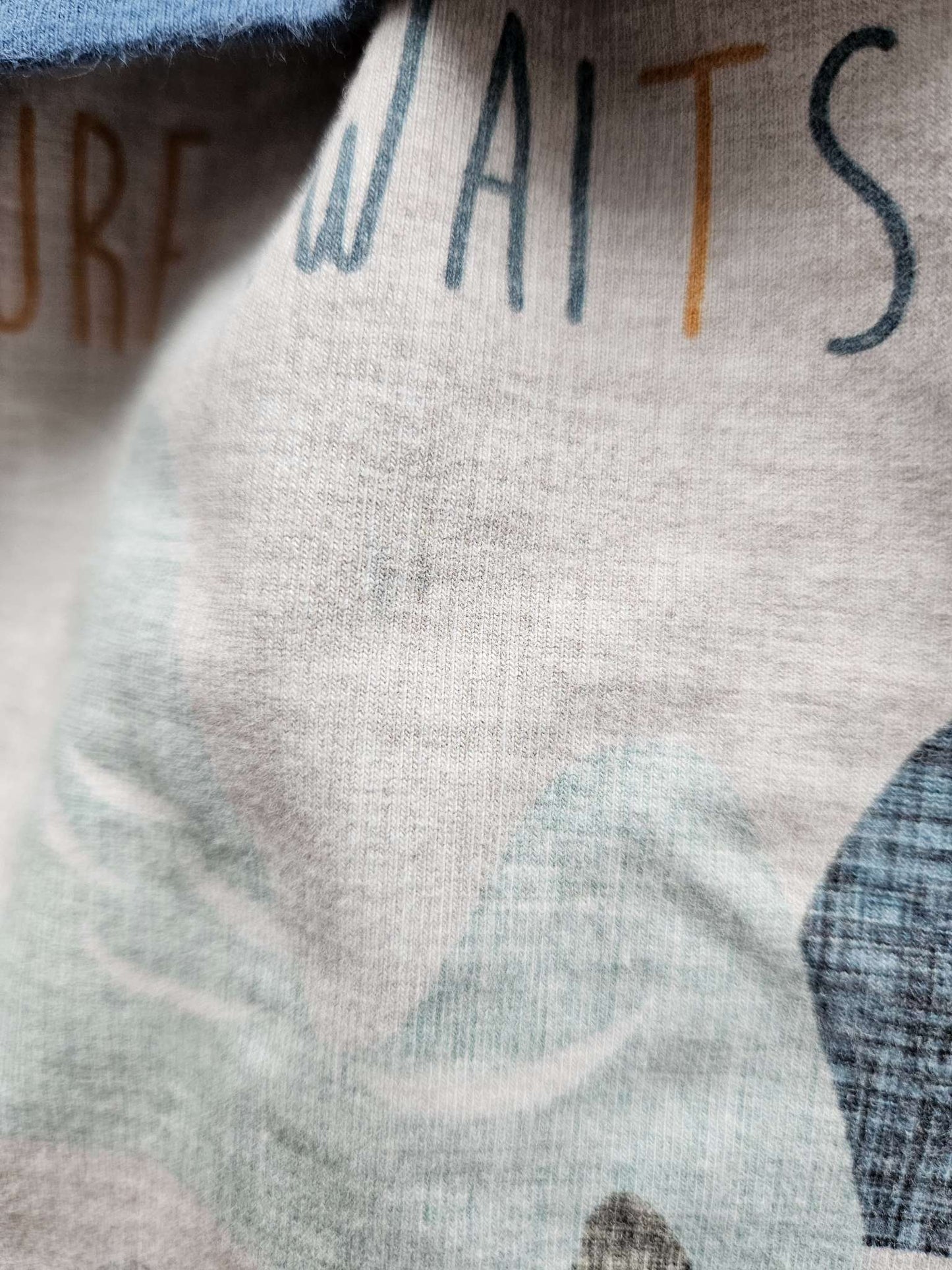 Adventure awaits grow with me shorts , Kids 24 Month (18-24M)