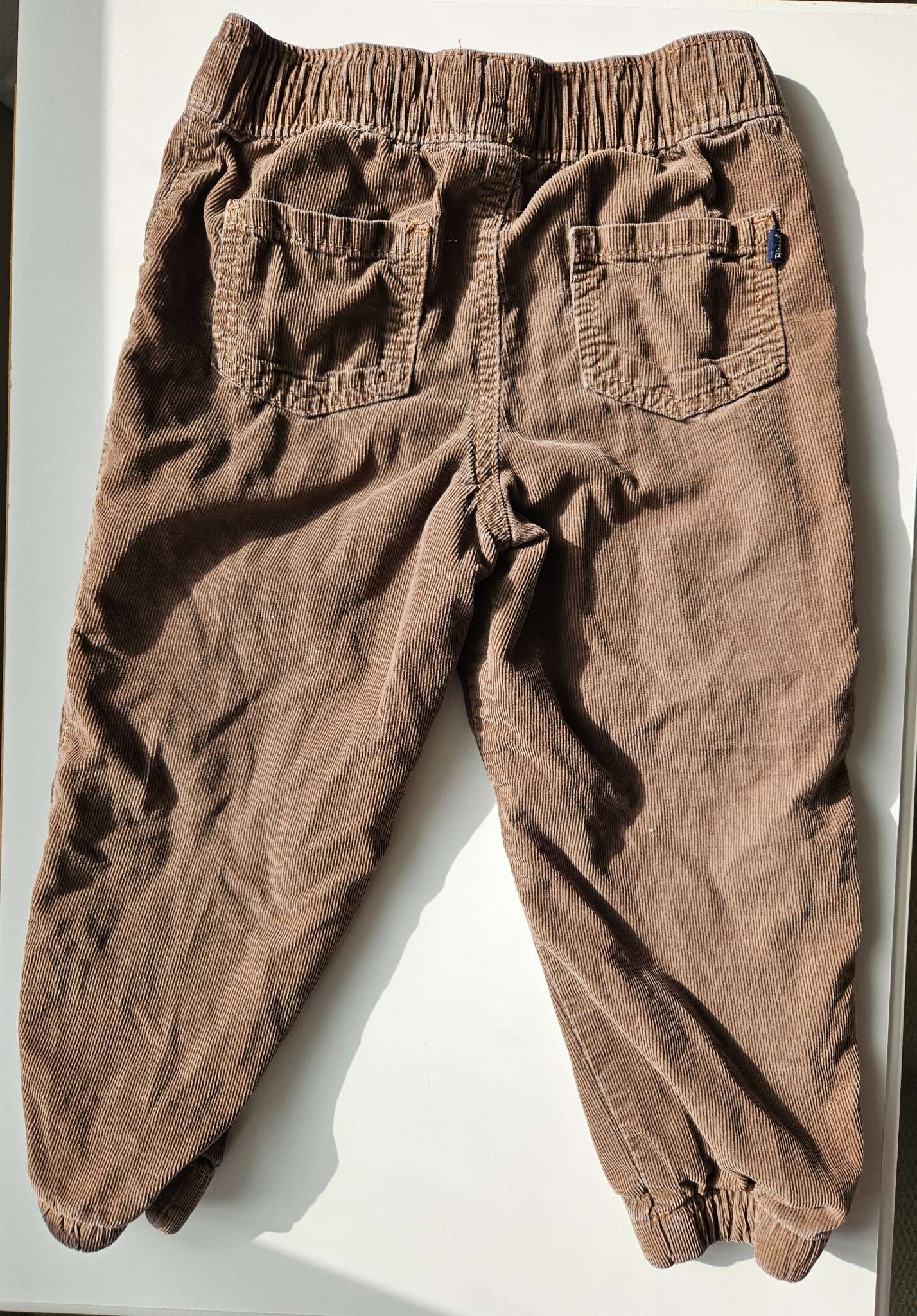 Brown corduroy lined pants , Kids 3T