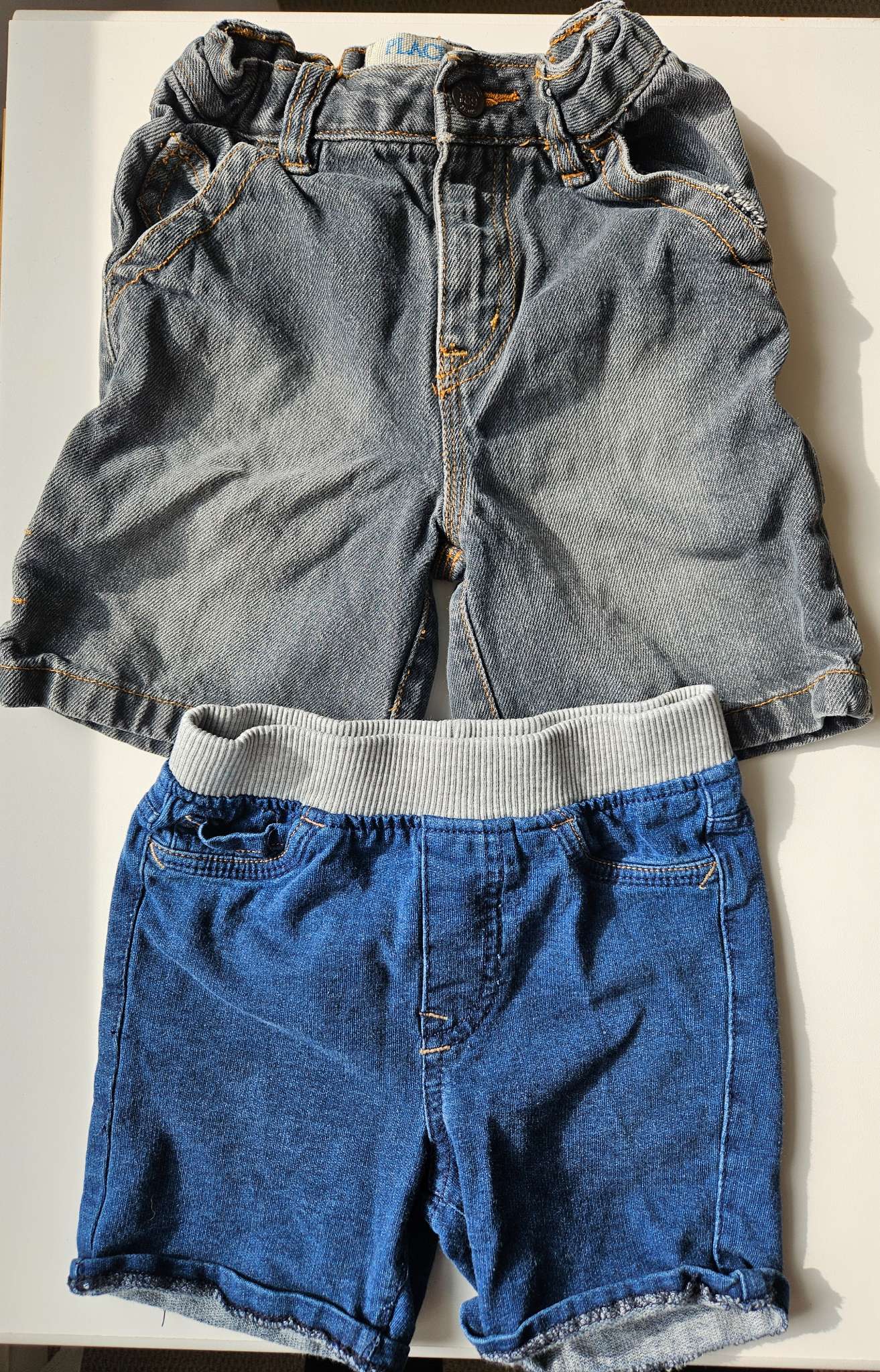 Set of 2 Jean/jeggings shorts , Kids 3T