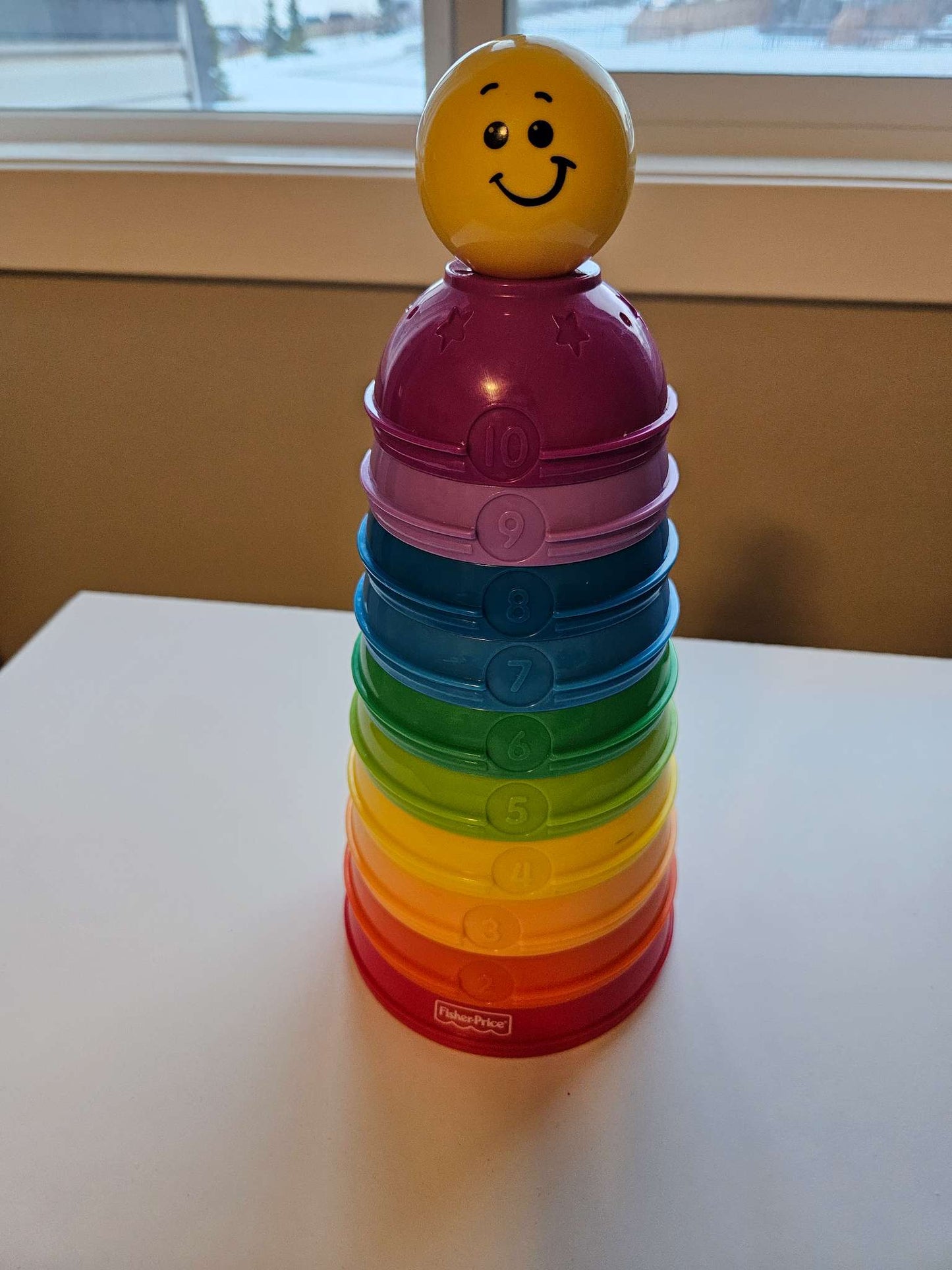 Fisherprice stack and roll cups