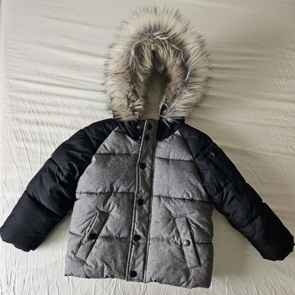 George size 5T winter coat with faux fur , Kids 5/5T