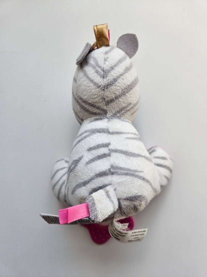 Hippo and zebra infant toys