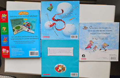 Christmas/winter set of 4 books