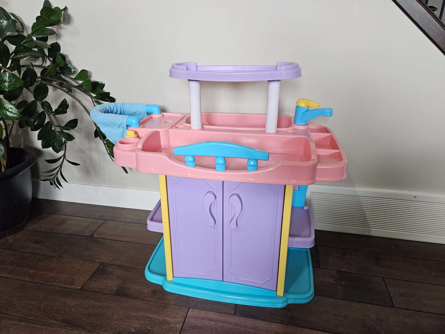 Baby doll changing station