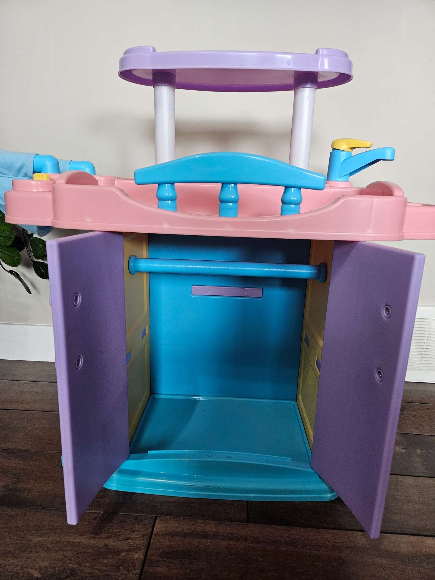 Baby doll changing station