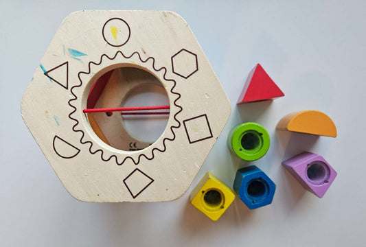 Hape shake and match shape sorter