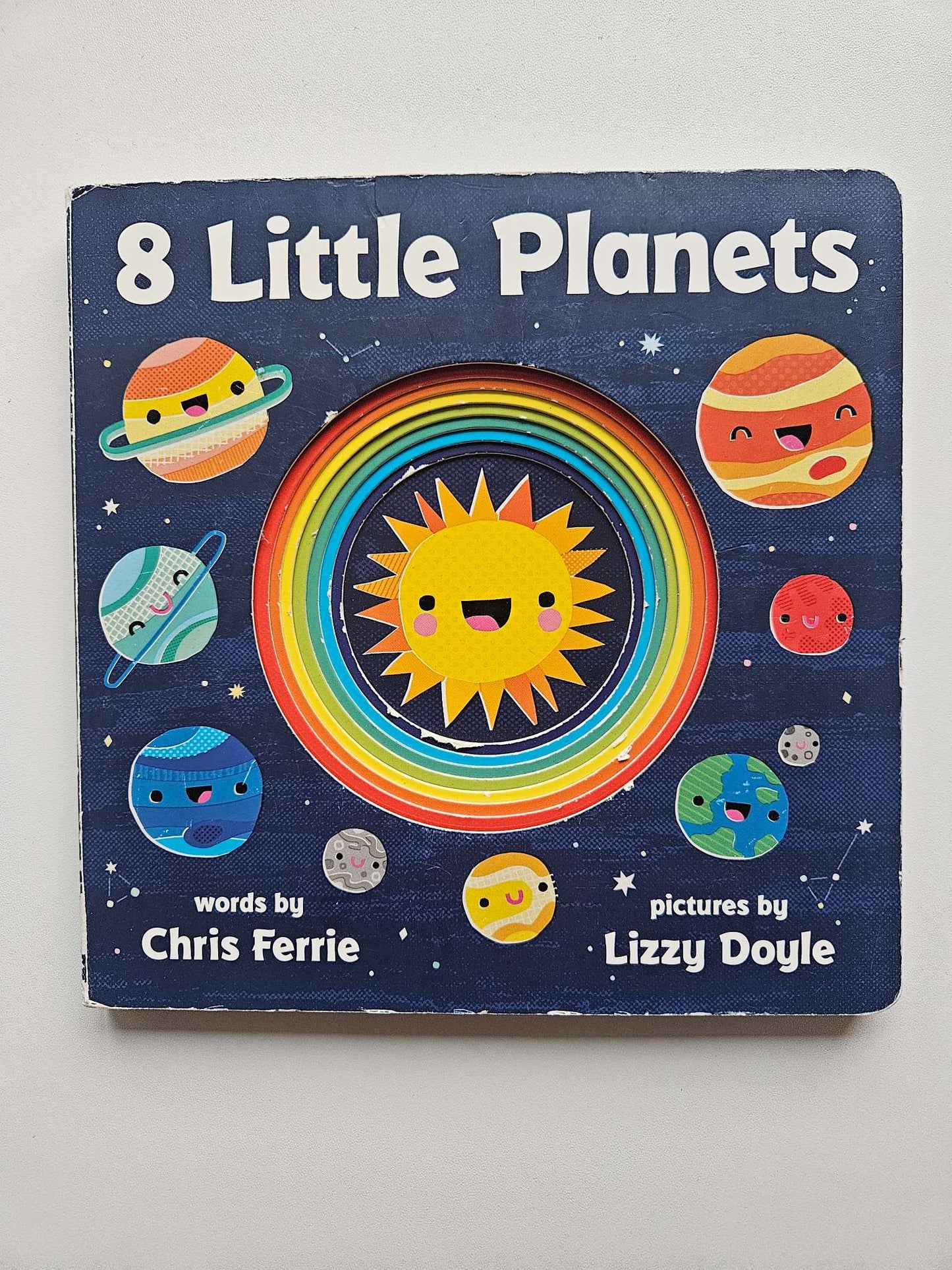 8 little planets board book