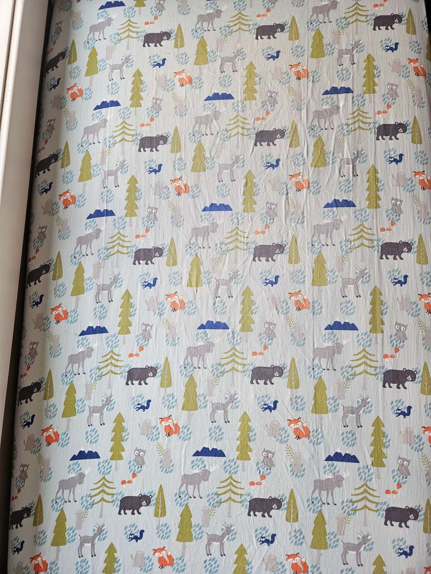 Wild one crib blanket and sheets